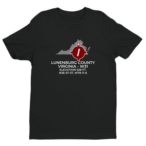 LUNENBURG COUNTY near KENBRIDGE; VIRGINIA (W31) T-Shirt