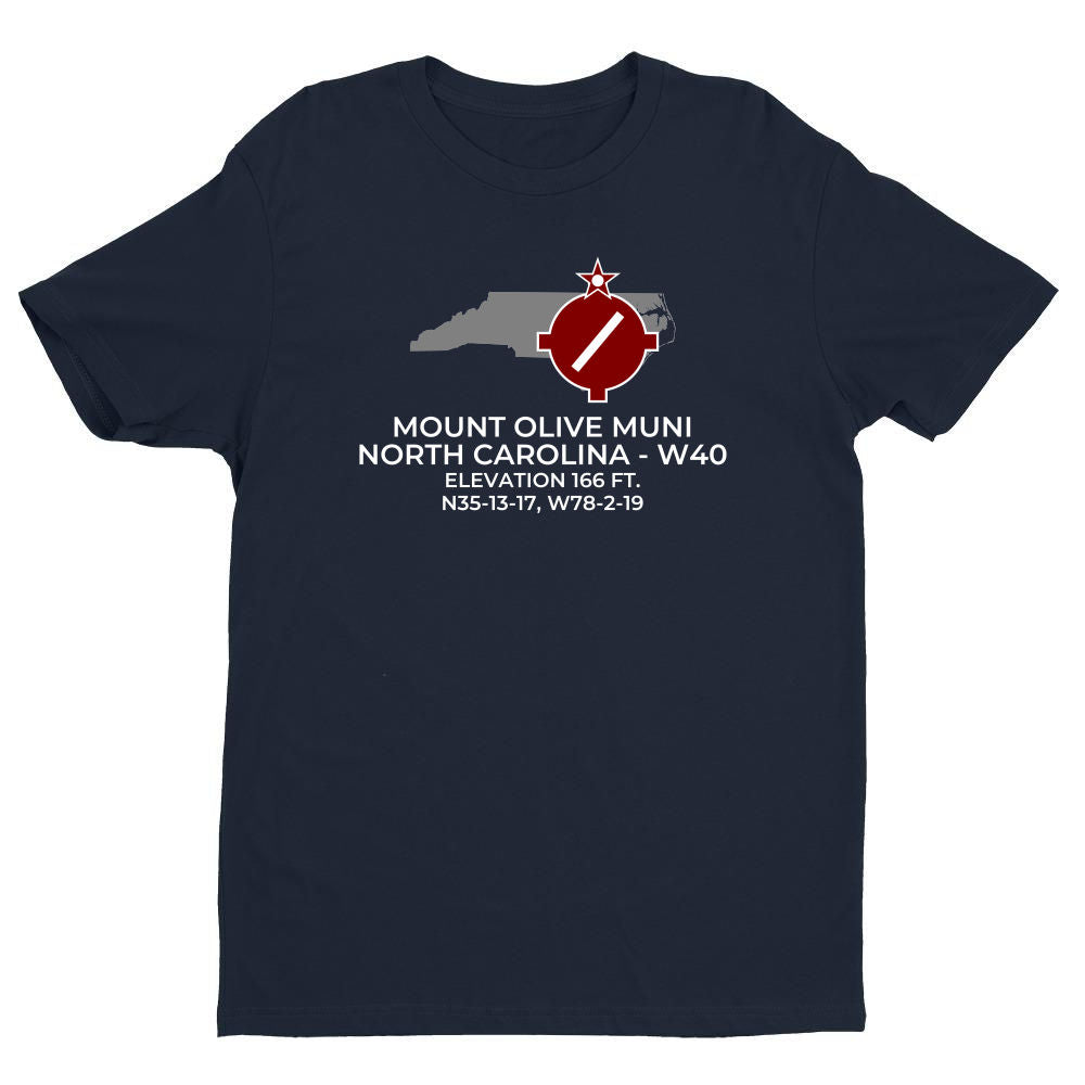 MOUNT OLIVE MUNI near MOUNT OLIVE; NORTH CAROLINA (W40) T-Shirt