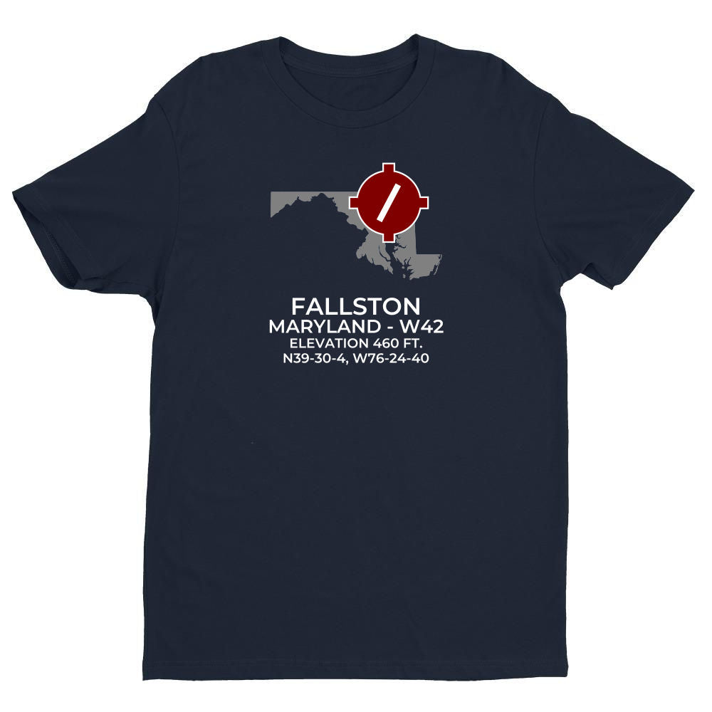 FALLSTON; MARYLAND (W42) T-Shirt