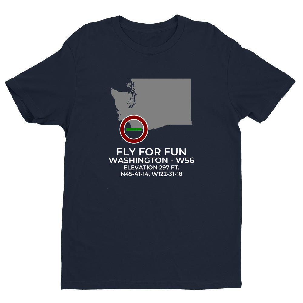 FLY FOR FUN near VANCOUVER; WASHINGTON (W56) T-Shirt