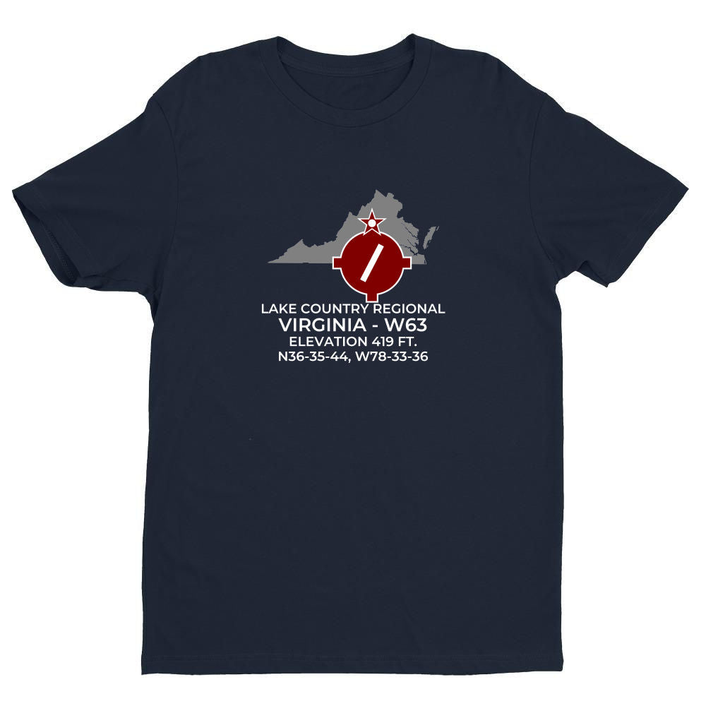 LAKE COUNTRY REGIONAL in CLARKSVILLE; VIRGINIA (W63) T-Shirt