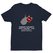 Load image into Gallery viewer, GRANT COUNTY in PETERSBURG; WEST VIRGINIA (W99) T-Shirt