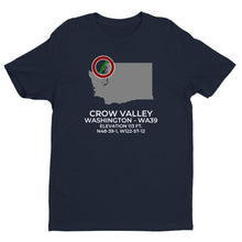 Load image into Gallery viewer, CROW VALLEY near EASTSOUND; WASHINGTON (WA39) T-Shirt