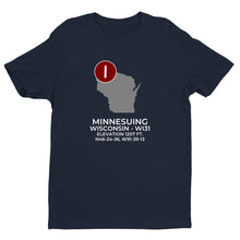 Load image into Gallery viewer, MINNESUING near LAKE NEBAGAMON; WISCONSIN (WI31) T-Shirt