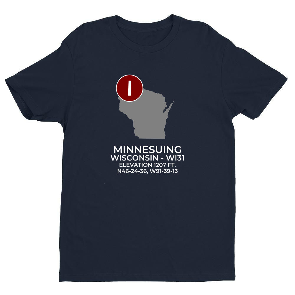 MINNESUING near LAKE NEBAGAMON; WISCONSIN (WI31) T-Shirt