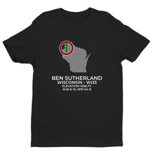 Load image into Gallery viewer, BEN SUTHERLAND near MINONG; WISCONSIN (WI33) T-Shirt