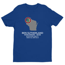 Load image into Gallery viewer, BEN SUTHERLAND near MINONG; WISCONSIN (WI33) T-Shirt