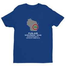 Load image into Gallery viewer, FUN-AIR in VAN DYNE; WISCONSIN (WI46) T-Shirt