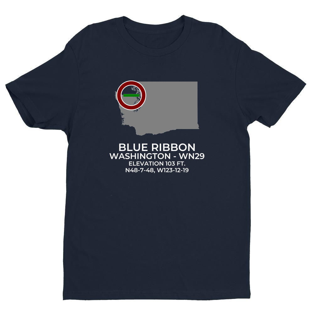 BLUE RIBBON near SEQUIM; WASHINGTON (WN29) T-Shirt