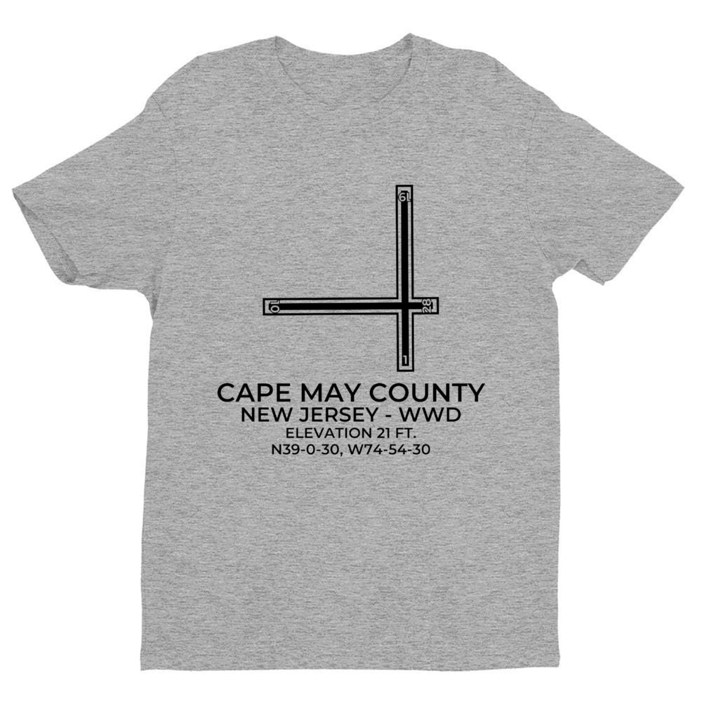 WWD facility map in WILDWOOD; NEW JERSEY