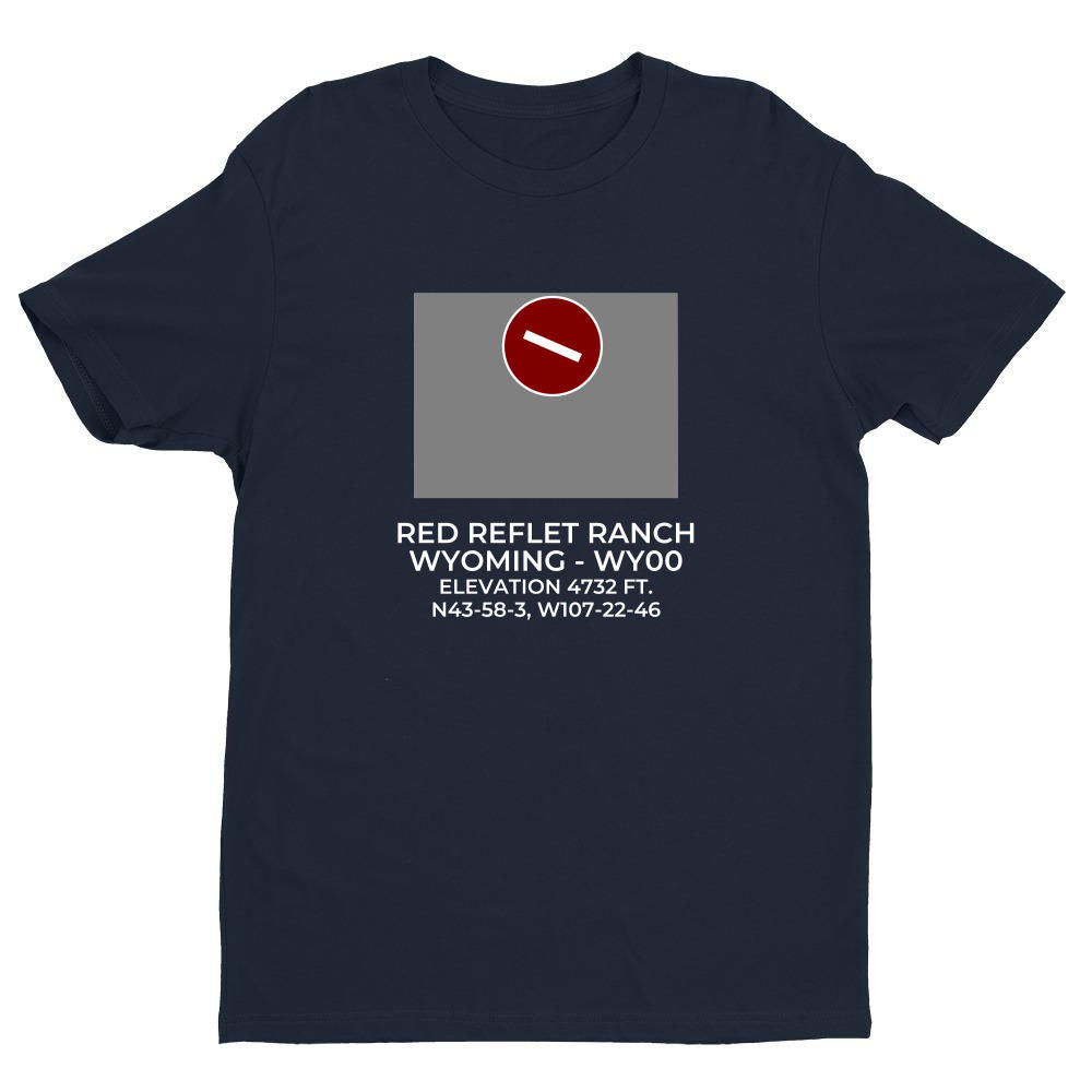 RED REFLET RANCH near TEN SLEEP; WYOMING (WY00) T-Shirt