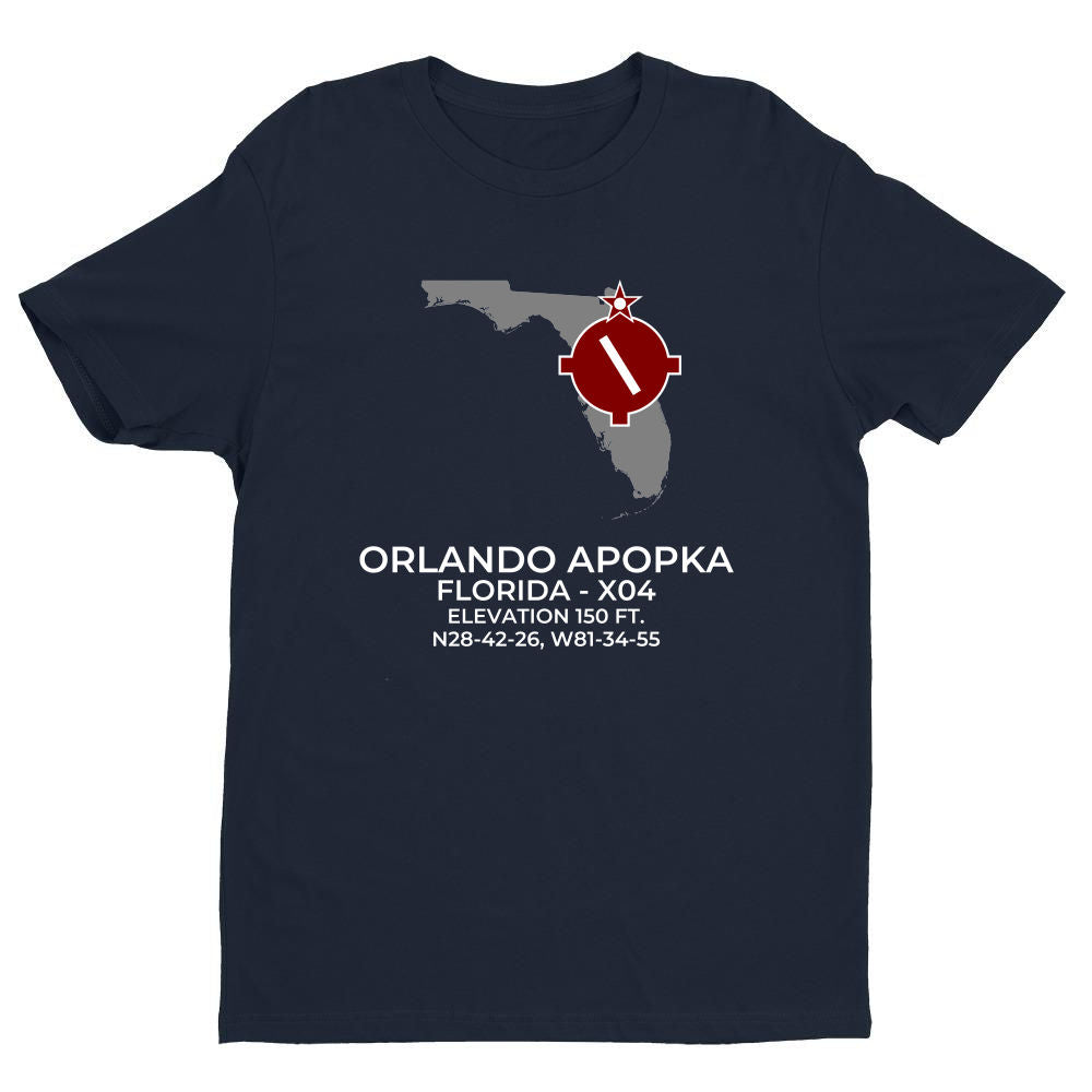 ORLANDO APOPKA near APOPKA; FLORIDA (X04) T-Shirt