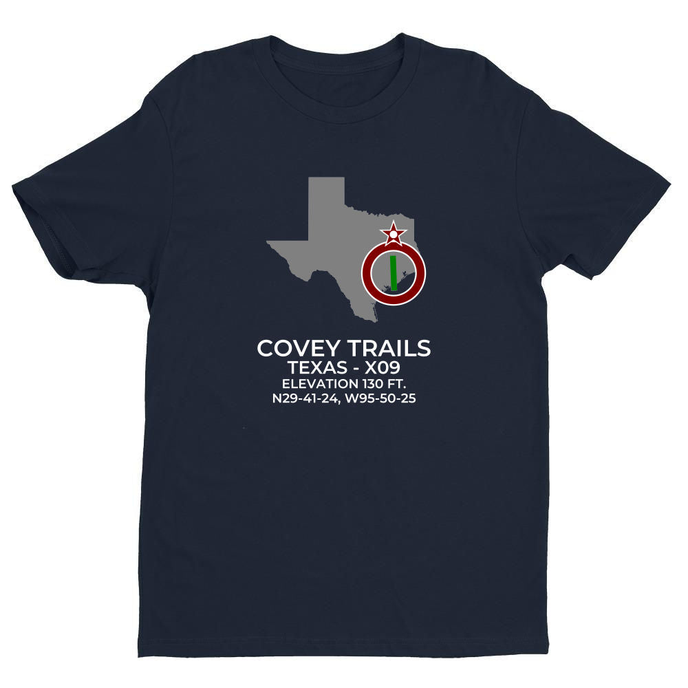 COVEY TRAILS near FULSHEAR; TEXAS (X09) T-Shirt