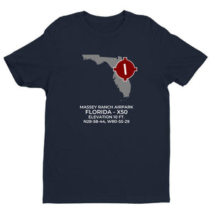 MASSEY RANCH AIRPARK near NEW SMYRNA BEACH; FLORIDA (X50) T-Shirt