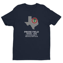 Load image into Gallery viewer, PROSE FIELD near JUSTIN; TEXAS (XA0) T-Shirt