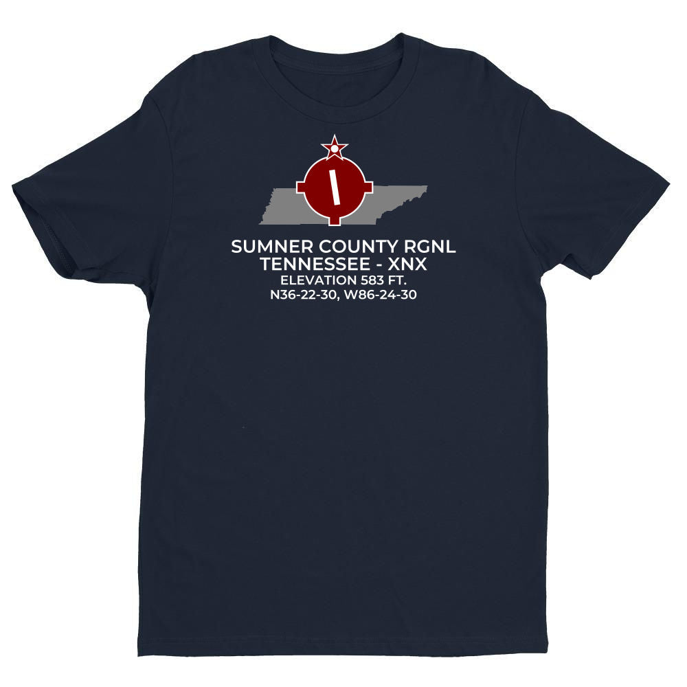 SUMNER COUNTY RGNL in GALLATIN; TENNESSEE (XNX; KXNX) T-Shirt