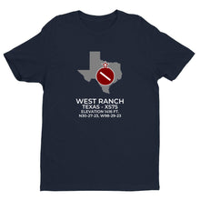 Load image into Gallery viewer, WEST RANCH near ROUND MOUNTAIN; TEXAS (XS75) T-Shirt