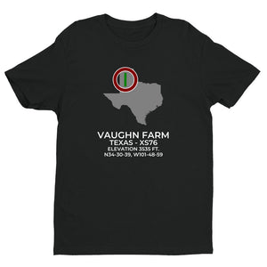 VAUGHN FARM near TULIA; TEXAS (XS76) T-Shirt