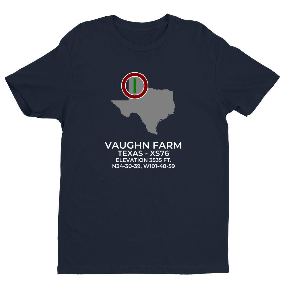 VAUGHN FARM near TULIA; TEXAS (XS76) T-Shirt