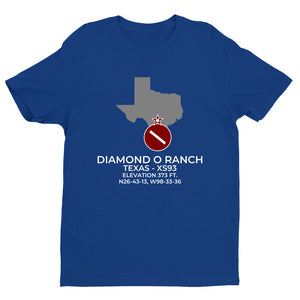 DIAMOND O RANCH near SANTA ELENA; TEXAS (XS93) T-Shirt