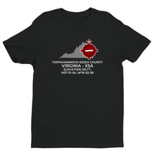 Load image into Gallery viewer, TAPPAHANNOCK-ESSEX COUNTY near TAPPAHANNOCK; VIRGINIA (XSA; KXSA) T-Shirt