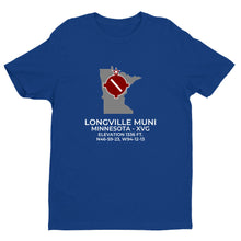 Load image into Gallery viewer, LONGVILLE MUNI in LONGVILLE; MINNESOTA (XVG; KXVG) T-Shirt