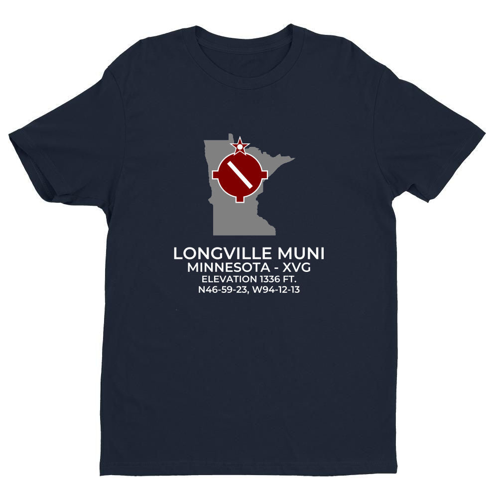 LONGVILLE MUNI in LONGVILLE; MINNESOTA (XVG; KXVG) T-Shirt