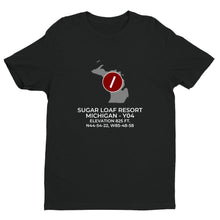 Load image into Gallery viewer, SUGAR LOAF RESORT outside TRAVERSE CITY; MICHIGAN (Y04) T-Shirt