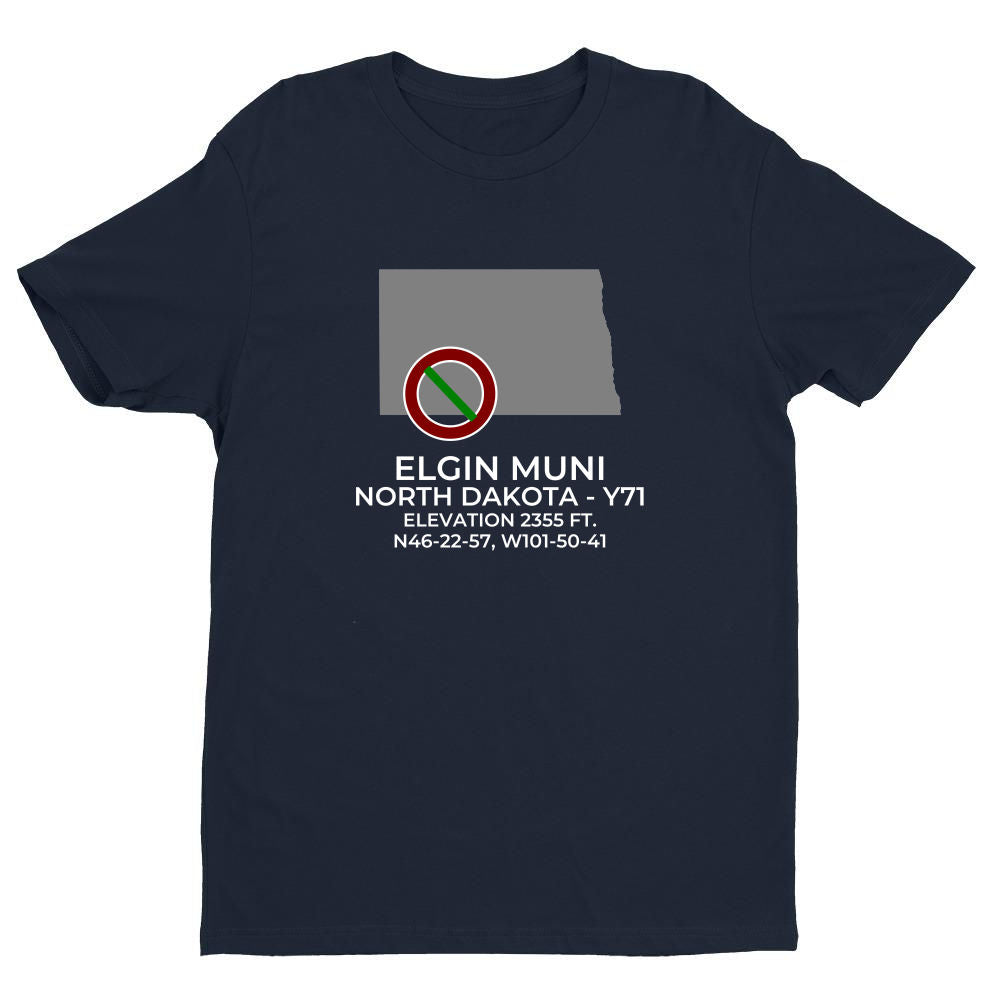 ELGIN MUNI in ELGIN; NORTH DAKOTA (Y71) T-Shirt