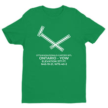 Load image into Gallery viewer, OTTAWA/McDONALD-CARTIER INTL (YOW; CYOW) in OTTAWA; ONTARIO (ON) T-Shirt