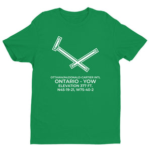 OTTAWA/McDONALD-CARTIER INTL (YOW; CYOW) in OTTAWA; ONTARIO (ON) T-Shirt