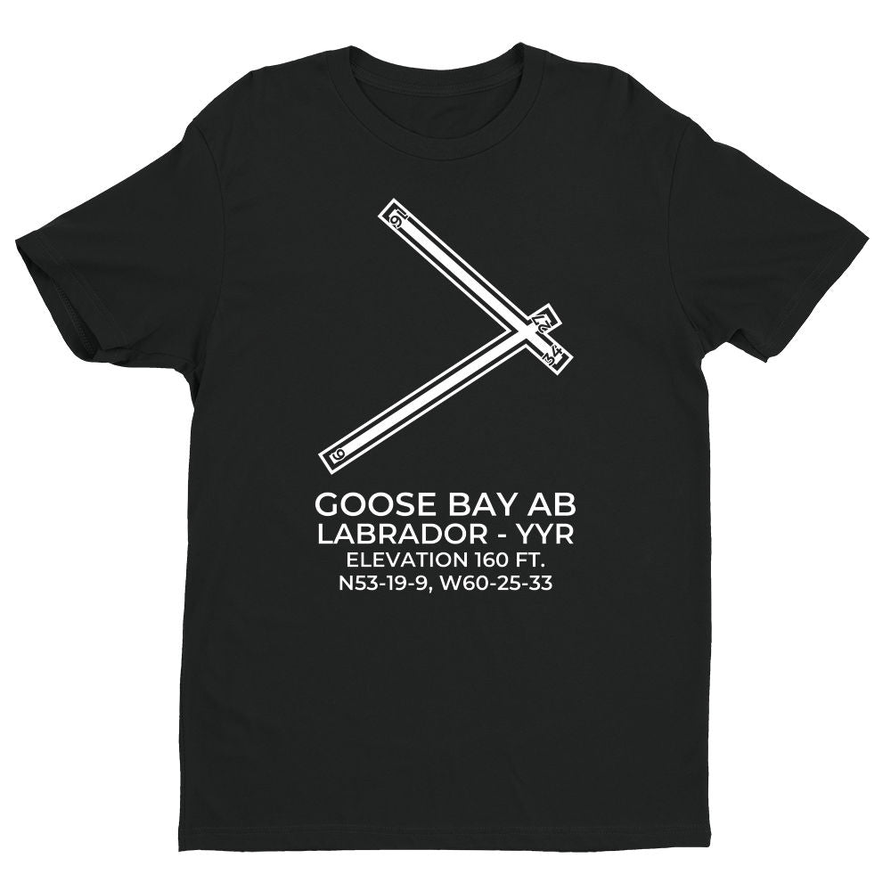 GOOSE BAY AB (YYR; CYYR) in LABRADOR; CANADA (CAN) c.1970 T-Shirt