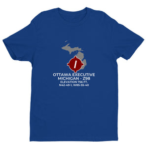 OTTAWA EXECUTIVE near ZEELAND; MICHIGAN (Z98) T-Shirt