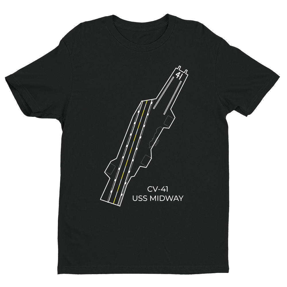 USS MIDWAY (CV-41, CVA-41) T-Shirt