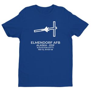 F-22 RAPTOR at ELMENDORF AFB; ALASKA (EDF; PAED) T-Shirt