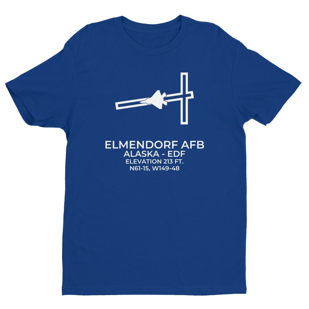 F-22 RAPTOR at ELMENDORF AFB; ALASKA (EDF; PAED) T-Shirt