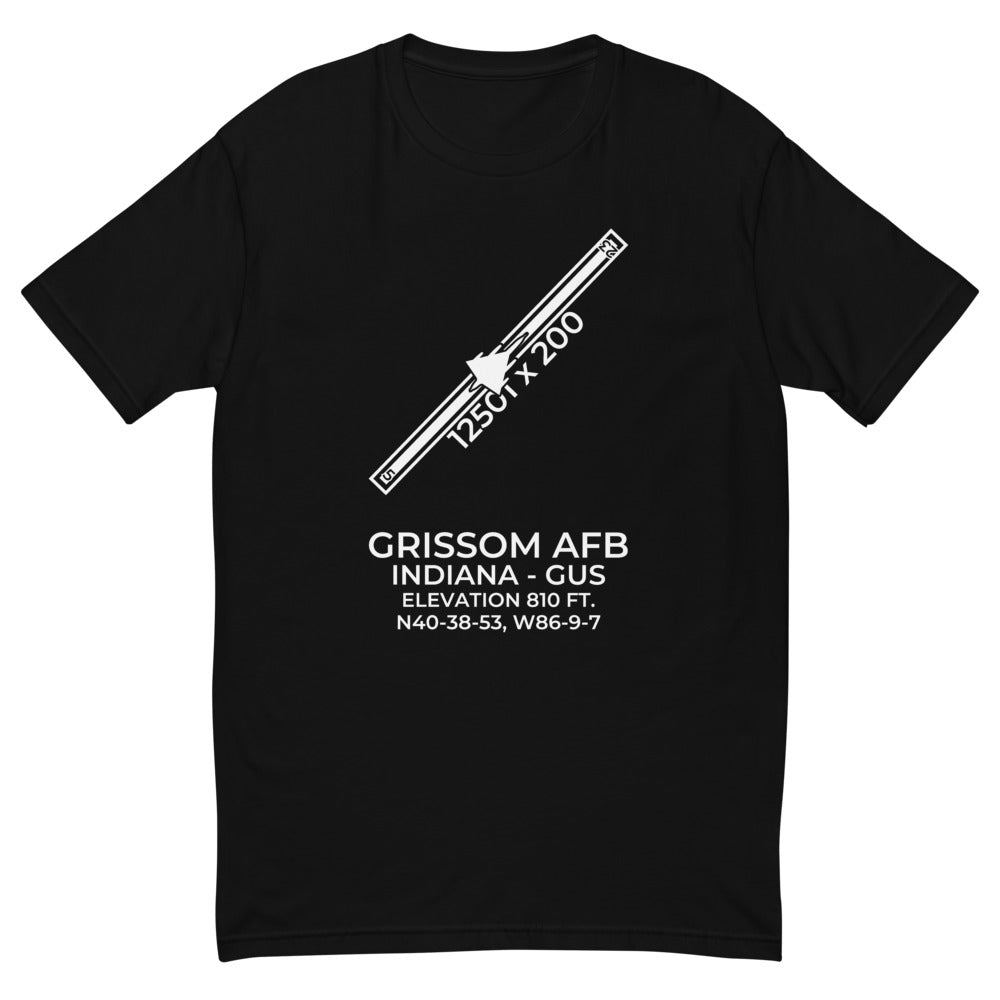 B-58 HUSTLER at GRISSOM AFB near PERU; INDIANA (IN) T-shirt