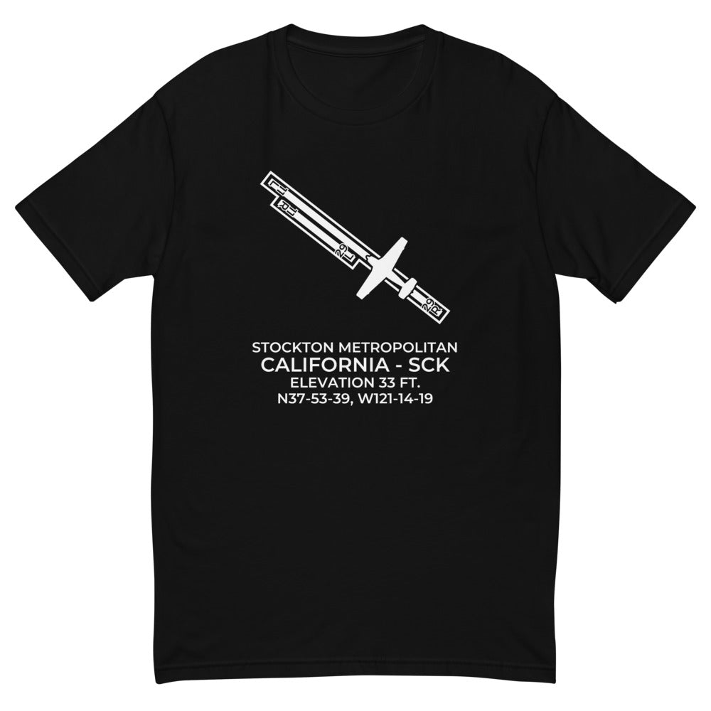 Bonanza at Stockton Muni (SCK; KSCK) in Stockton, California (CA) T-shirt