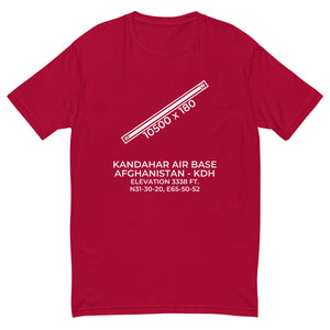 Kandahar Air Base (KDH; OAKN) in Kandahar, Afghanistan Short Sleeve T-shirt