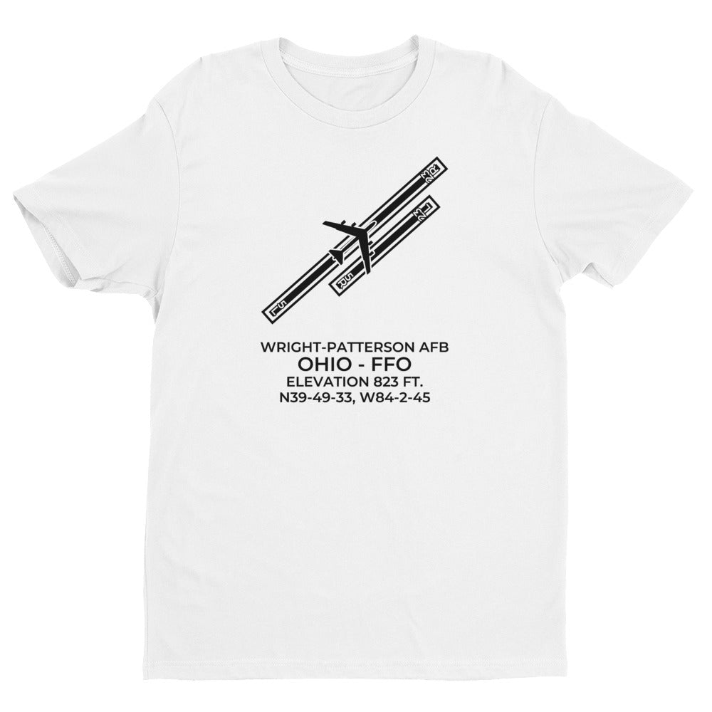 B-52 Stratofortress at WRIGHT-PATTERSON AFB in DAYTON; OHIO (FFO; KFFO) T-Shirt