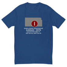 Load image into Gallery viewer, SUNFLOWER AERODROME (SN76) near HUTCHINSON; KANSAS (KS) T-shirt