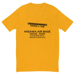 MISAWA AIR BASE (MSJ;RJSM) in MISAWA; JAPAN (JP) T-shirt
