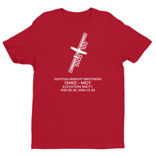 Load image into Gallery viewer, CESSNA 172 at DAYTON-WRIGHT BROTHERS in DAYTON; OHIO (MGY; KMGY) T-Shirt