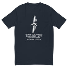 Load image into Gallery viewer, B-52 STRATOFORTRESS at U-TAPAO ROYAL THAI NAVY (RTN) AIRFIELD (UTP; VTBU) T-shirt