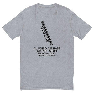 AL UDEID AIR BASE (XJD; OTBH) in RAYYAN; QATAR (QA) pre-2016 T-shirt
