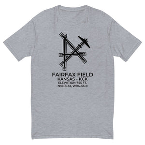 DC-3 at FAIRFAX FIELD (KCK) c.1945 T-shirt