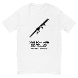 B-58 HUSTLER at GRISSOM AFB near PERU; INDIANA (IN) T-shirt