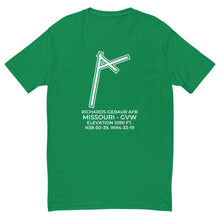 Load image into Gallery viewer, RICHARDS-GEBAUR AFB (GVW; KGVW) outside KANSAS CITY; MISSOURI (MO) c. 1965 T-shirt