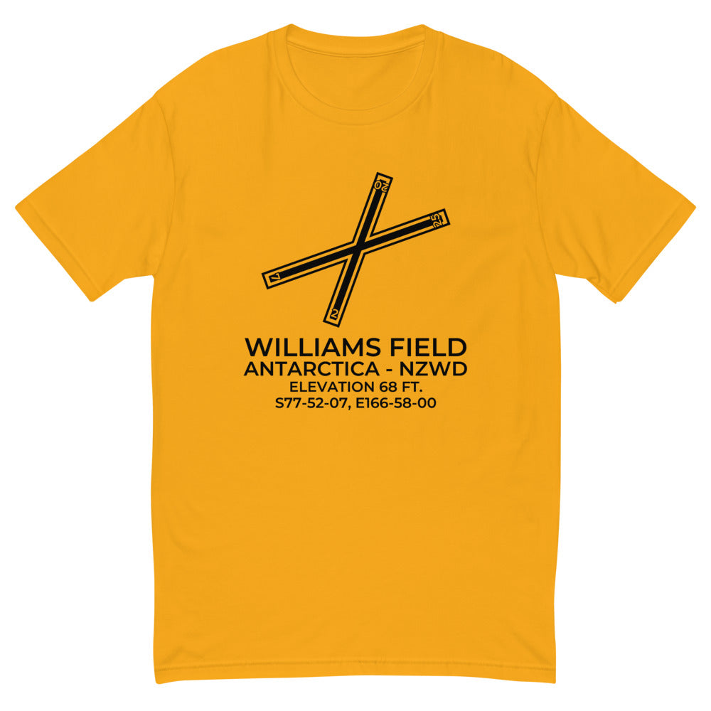 WILLIAMS FIELD (NZWD) c.1960-1990 in ANTARCTICA T-shirt