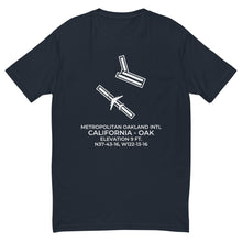 Load image into Gallery viewer, AN-225 at METROPOLITAN OAKLAND INTL in OAKLAND; CALIFORNIA (OAK; KOAK) T-Shirt